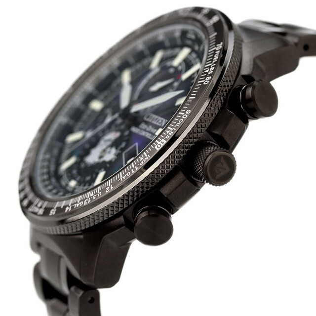 Pre-owned Citizen Promaster Sky By3005-56e Layers Of Time Limited Radio Solar Watch 46mm