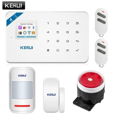 KERUI W18 Wireless WiFi GSM Alarm System Android ios APP Control  home Security