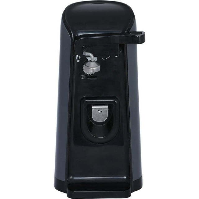 With Knife Sharpener And Bottle Opener, Black