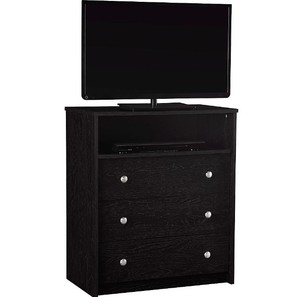 TV Dresser | eBay - Black 3 Drawer Dresser Chest Storage Organizer Bedroom Furniture TV Gaming  Media