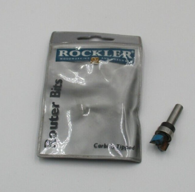 Rockler Pattern Router Bit - 1/2'' Dia x 1/4'' H x 1/4'' Shank 33536