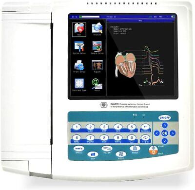 CONTEC ECG1200G Digital 12 lead EKG Electrocardiograph PC software 12chanel  – ARSAL