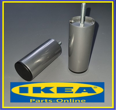 Ikea 2 X KLIPPAN Sofa Feet legs chair settee 311526