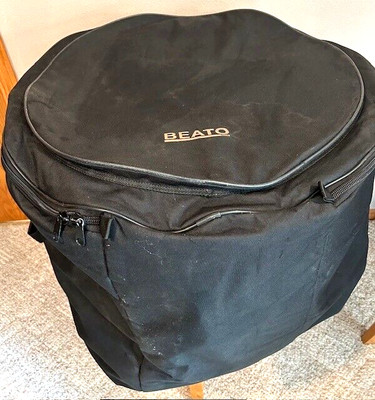 Beato 22'' Bass Drum Heavy Duty Padding Soft Carrying Strap Case Bag Compartment