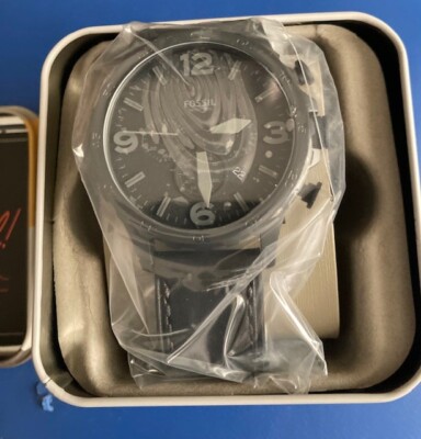 Fossel  Men's Watch Black New In Excellent Shape