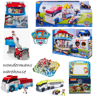 Paw Patrol Toys/Playsets - Figures/Vehicles/Playsets/Paw  Patroller/Chase/Skye