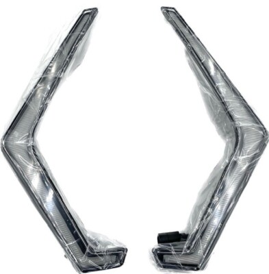 XTC Power Products UTV Front Turn Fang Light Set POL-RZR-FTL