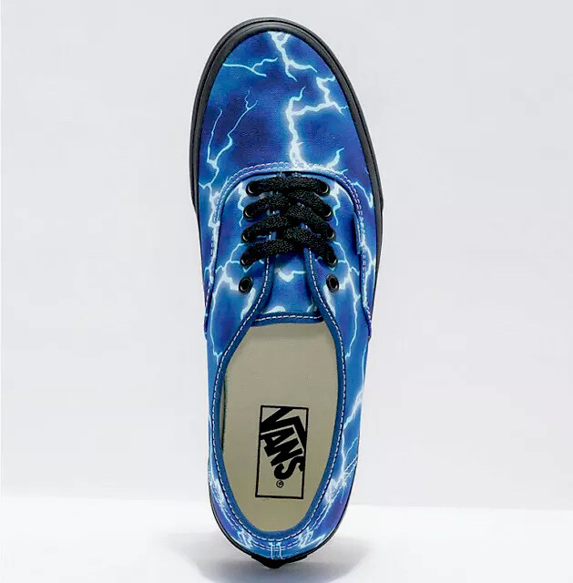 Купить Vans Authentic Lightning (Men Size 11) Athletic Skate Casual Sneaker  Shoe Blue, цена 7 243 руб — (304330207095) vans lightning