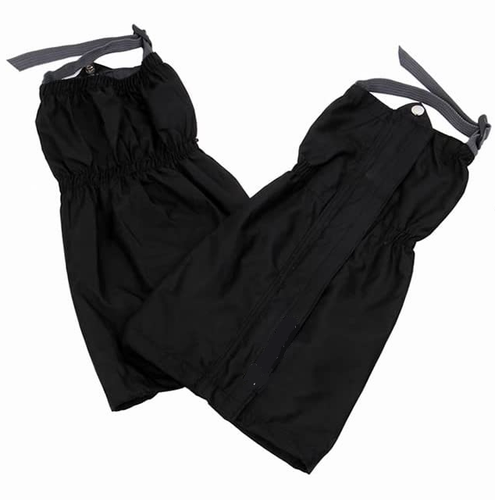 1 Pair 16" Waterproof Climbing Hiking Ski Gaiter Black Leg Cover Boot Legging US
