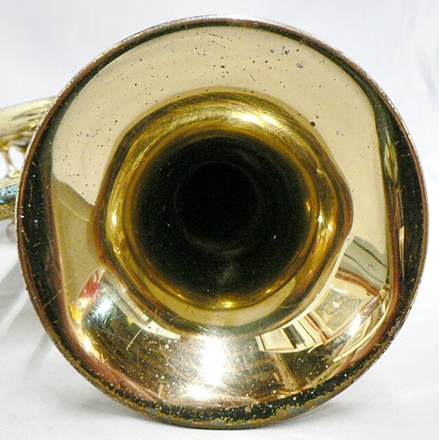 VINTAGE OLDS AMBASSADOR BRASS TRUMPET AS IS