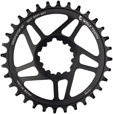 Wolf Tooth Direct Mount Chainring - 32t, SRAM Direct Mount, For SRAM 3-Bolt Boos