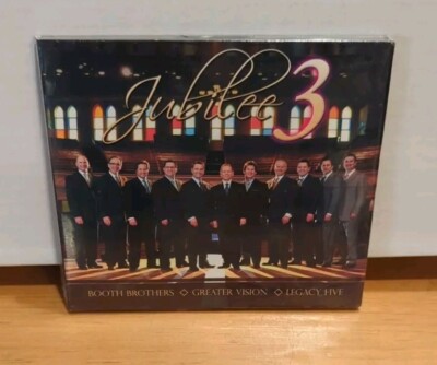 Jubilee 3: Booth Brothers, Greater Vision, Legacy Five (CD, 2012) BRAND NEW!