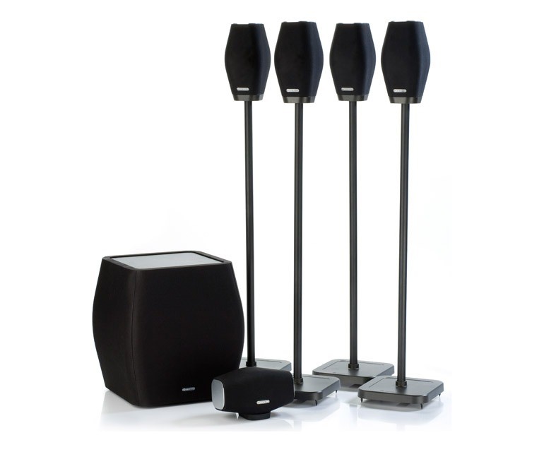 Monitor audio mass speakers 5.1+x4 original monitor audio stands, less