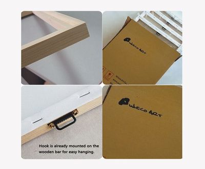 Abstract Hand Paint Oil Painting on Canvas Wall Art Home Decor Ballet Girl Brown