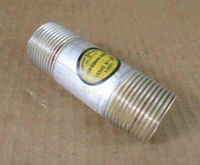 Underwriters Laboratories NY-99 E-32037 1-1/16'' X 3-1/2'' Aluminum Nipple