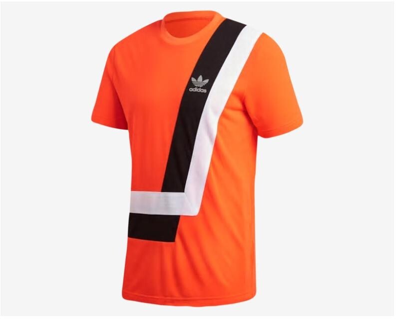 Adidas Originals BR8 T-Shirt Solar Red Men's Small BNWT FREE