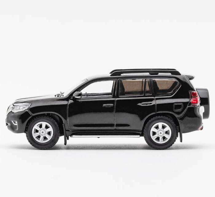 タイムセール 半額 Cruiser Land Toyota 1/64 GCD Prado Diecast (LHD) Black 150 ミニカー