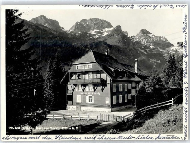 50843410 - Grabs Kurhaus Voralp