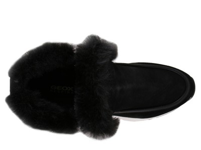 GEOX RESPIRA DAMEN STIEFEL GEOX RESPIRA FALENA ABX ANKLE BOOT BLACK D04HXB-02285-C9999