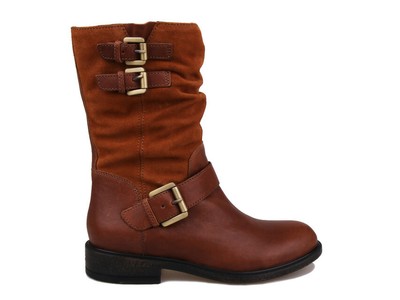 GEOX RESPIRA DAMEN ANKLE BOOTS STIEFEL GEOX RESPIRA CATRIA BRAUN D04LQA-0TC22-C6001