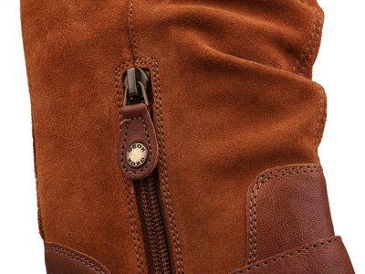 GEOX RESPIRA DAMEN ANKLE BOOTS STIEFEL GEOX RESPIRA CATRIA BRAUN D04LQA-0TC22-C6001