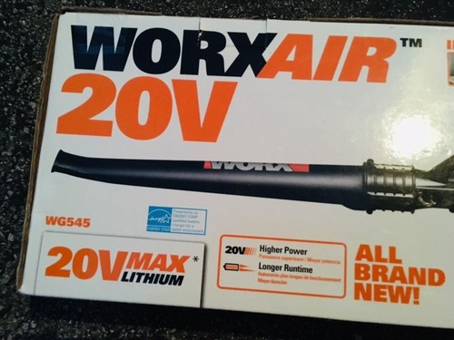 WorxAIR 20V MaxLithium CORDLESS Multi-Purpose Leaf Blower