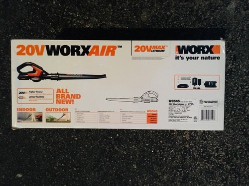 WorxAIR 20V MaxLithium CORDLESS Multi-Purpose Leaf Blower