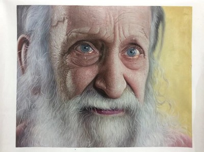 custom portrait painting from Photo, Hand Painted with oil on canvas