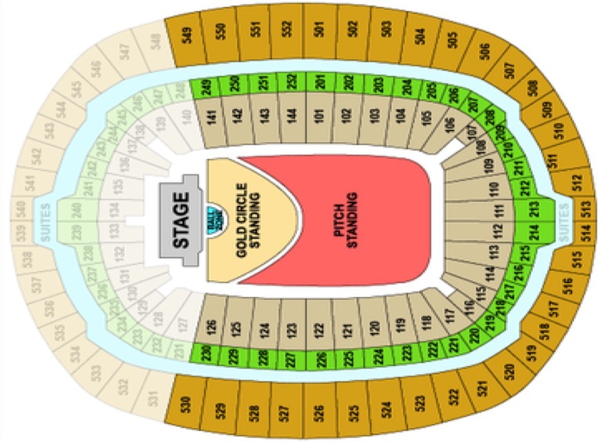 *GOLDEN CIRCLE TICKETS* Rihanna at Wembley Stadium! The Anti Tour with The Weeknd in