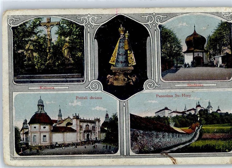 51537677 - Studanka Kirche Schloss Kapelle Kreuz Pilsen / Plzensky Kraj (Region)