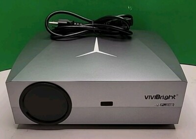 Vivibright F40 1080P LED Projector 4200 Lumens 300'' Image Size.