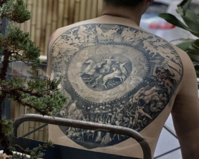 Kokkai Sumi 2.0 WHITEWASH 4 bottle Tattoo Shading Ink Set 1 oz Light Medium Dark