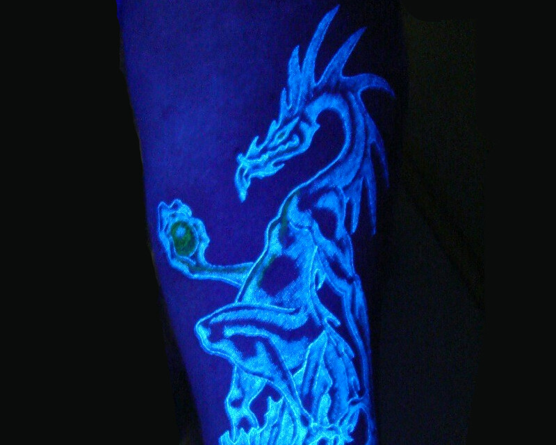 IMMORTAL NEON INVISIBLE UV Black Light 4 Sizes Available Tattoo Ink Supply  