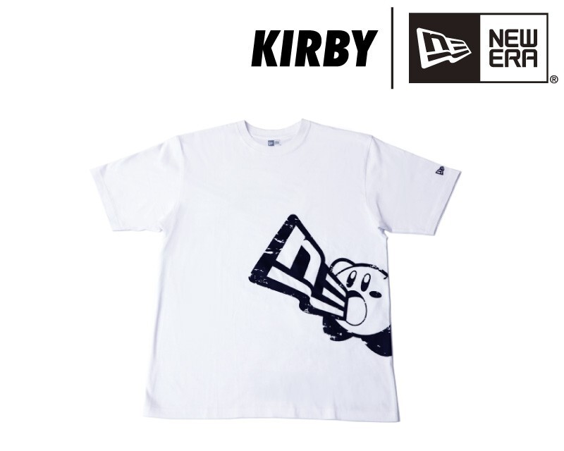 NEW ERA × KIRBY 長袖Tシャツ Sサイズ 黒2025未使用新品 NEWERA x Kirby collaboration short-sleeved T-shirt 100