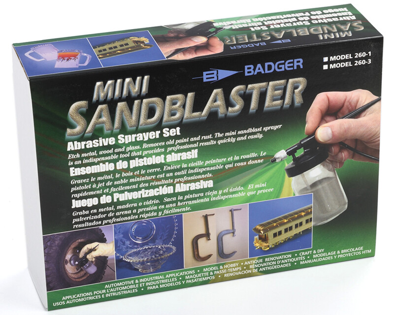 Badger B2224 Airbrush Schleifpapier Sandstrahler 260 Modell