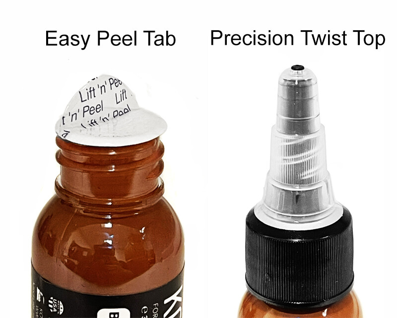 Kokkai Sumi Colors 36 Complete Color Set Bright Bold Premium Tattoo Ink Pigment