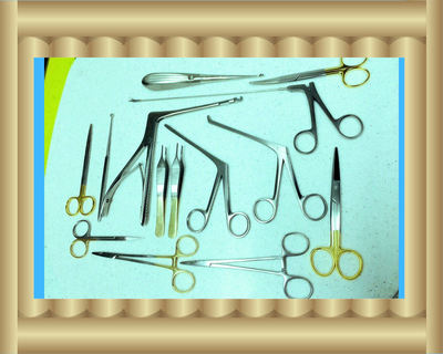 New 12 Arthroscopy Sinoscopy Rhinoscopy Instruments Set  Stainless Steel