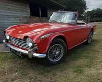 1965 Triumph TR4A  PETROL Manual