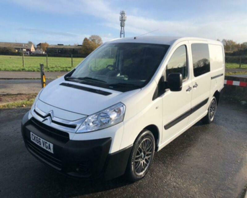 2016 66 CITROEN DISPATCH 2.0 HDI 1200 L2H1 LWB 6 SEATER NO VAT VAN 126
