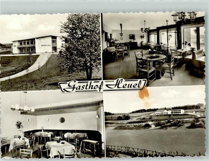 10703608 - 5960 Stade Gasthaus Heuel Fota Ak Gebrauchsspuren