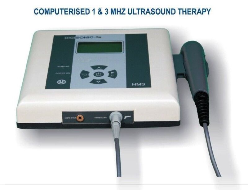 Certified Pain Ultrasound Machine 1/3 Mhz Pain Relief  Instrument LCD Display@EU