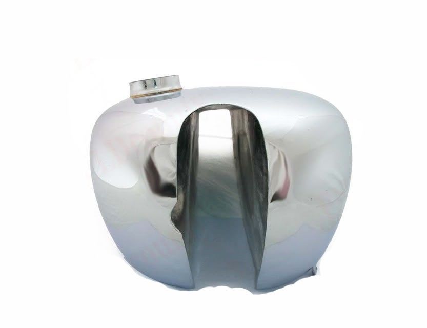 For Norton Es2 1950's Easy Two Aluminium Fuel Gas Tank With Cap 