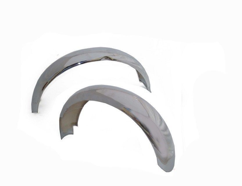 Reproduced New BSA Goldstar Chrome Plated Front & Rear Mudguard Set 