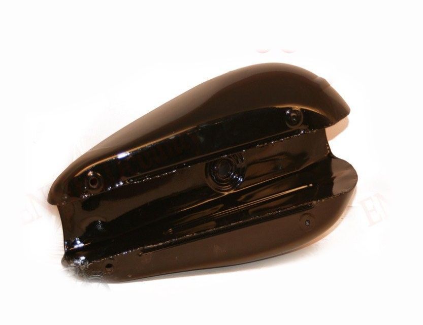 Fuel Tank Bonnie Black Red Painted Fits Triumph T140 Bonneville 73 - 78 