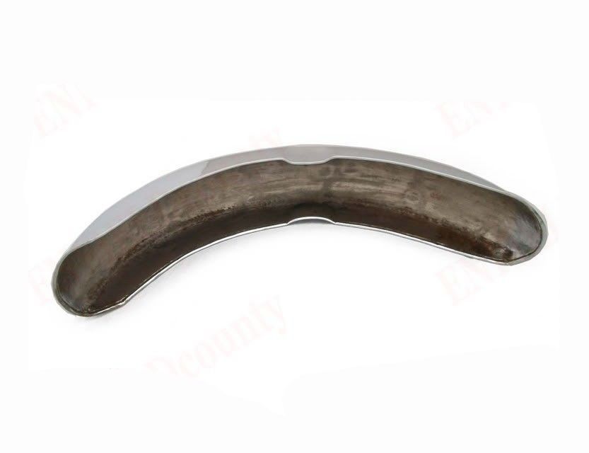 For Norton Wideline Dominator Chrome Plated Front & Rear Mudguard Set 