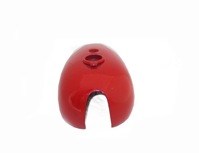 BSA A65-25PH Spitfire Hornet Red White Painted Petrol Fuel Tank A65HA + Cap 