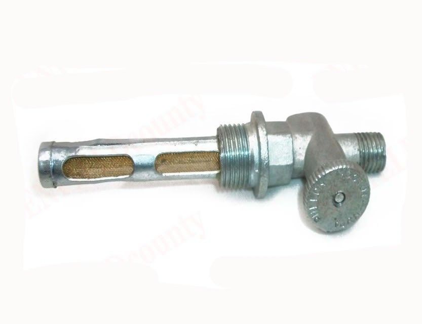 1/4" X 3/8" Fuel Tap Plunger Type For Norton BSA AJS Triumph 