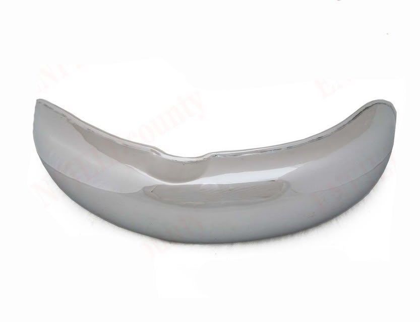 For Norton Wideline Dominator Chrome Plated Front & Rear Mudguard Set 