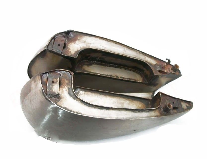For Norton Es2 1950's Easy Two Aluminium Fuel Gas Tank With Cap 