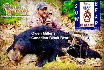 Bear Lure, SOW BEAR in HEAT, for Bear Hunting & Trapping 